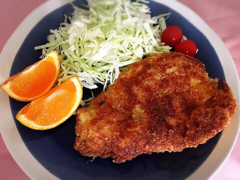 フライパンで作る！お手軽チキンカツ